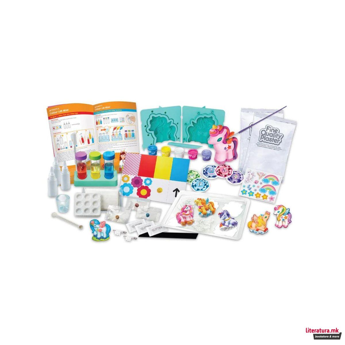 СТЕМ-сет, Rainbow Unicorns - Fun Science & Crafts