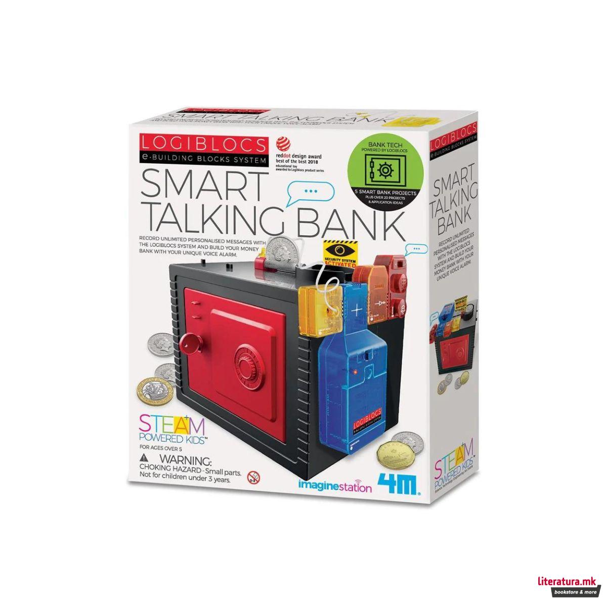 Сет за градба, Logiblocs, Smart Talking Bank