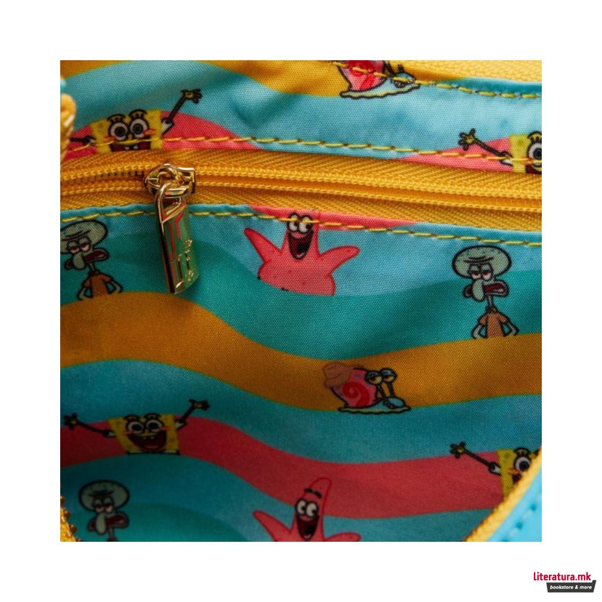 Чанта за на рамо, Loungefly, Nickelodeon: Spongebob Squarepants - Group Shot 