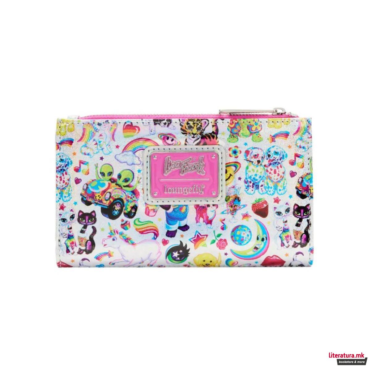 Новчаник, Loungefly, Lisa Frank Iridescent 