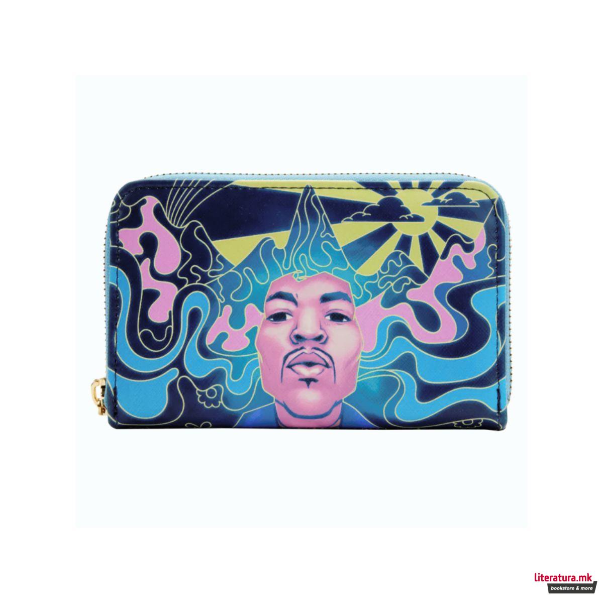 Новчаник, Loungefly, Jimi Hendrix - Psychedelic Landscape (Glow in the dark) 