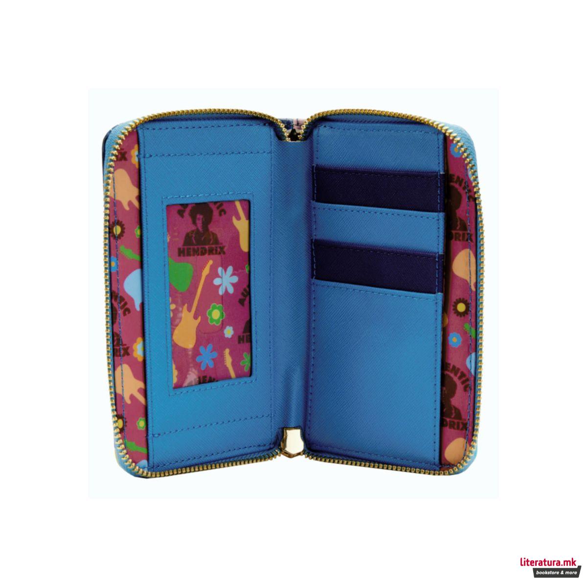 Новчаник, Loungefly, Jimi Hendrix - Psychedelic Landscape (Glow in the dark) 