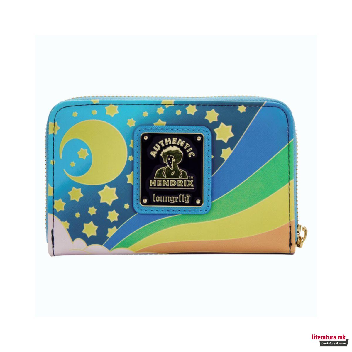 Новчаник, Loungefly, Jimi Hendrix - Psychedelic Landscape (Glow in the dark) 