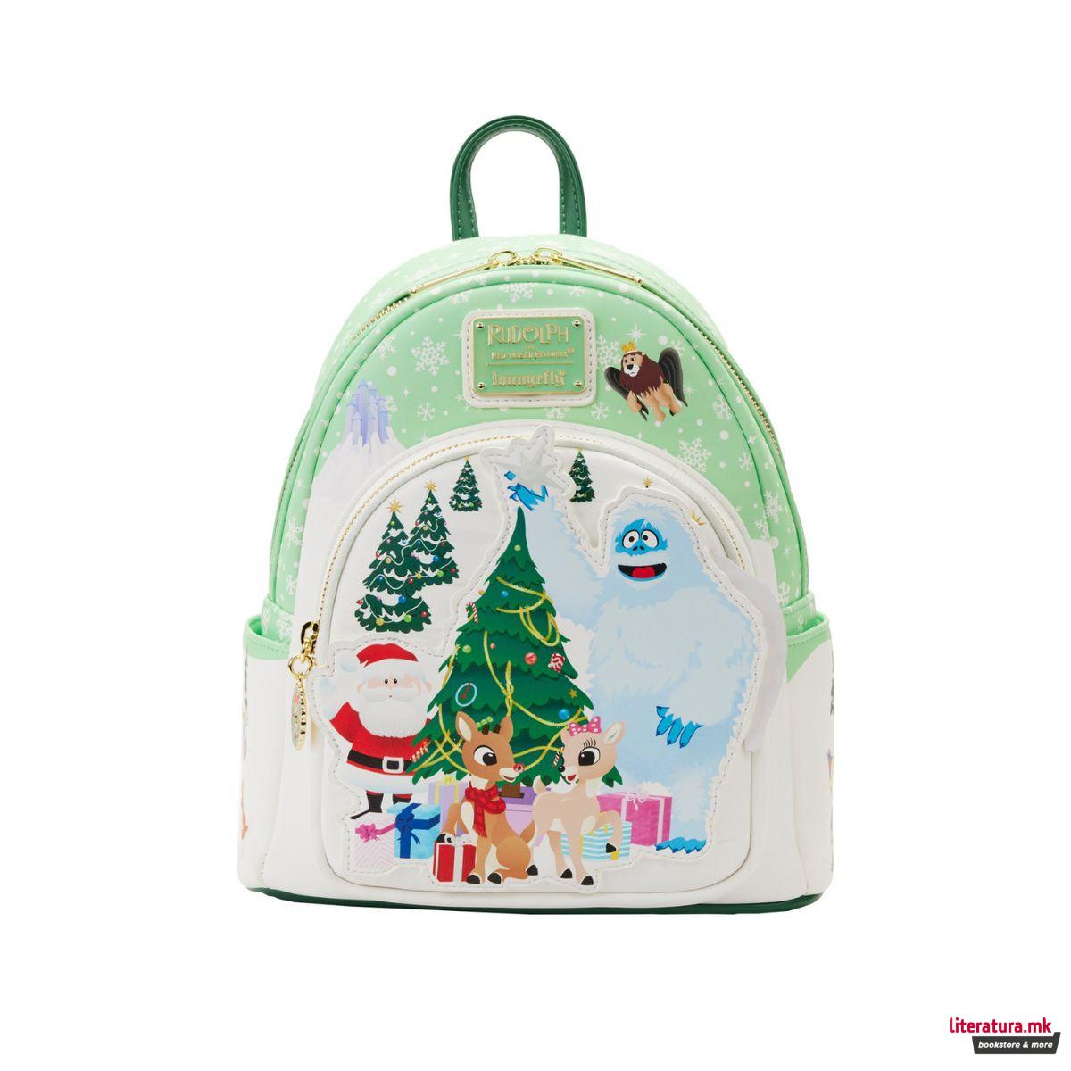 Ранец, Loungefly, Rudolph The Red-Nosed Reindeer - Holiday Group 