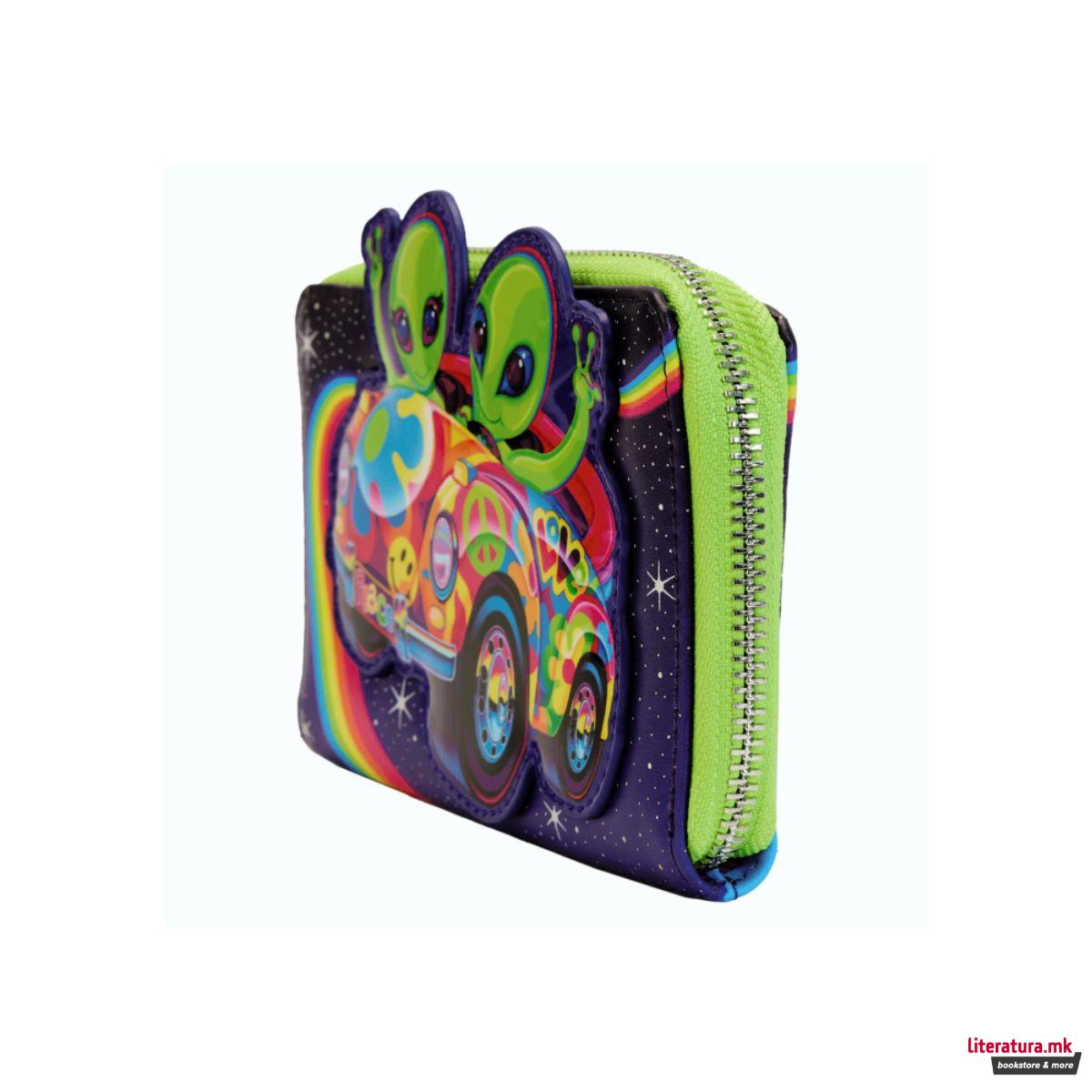 Новчаник, Loungefly, Lisa Frank - Cosmic Alien Ride (Glow in the dark)