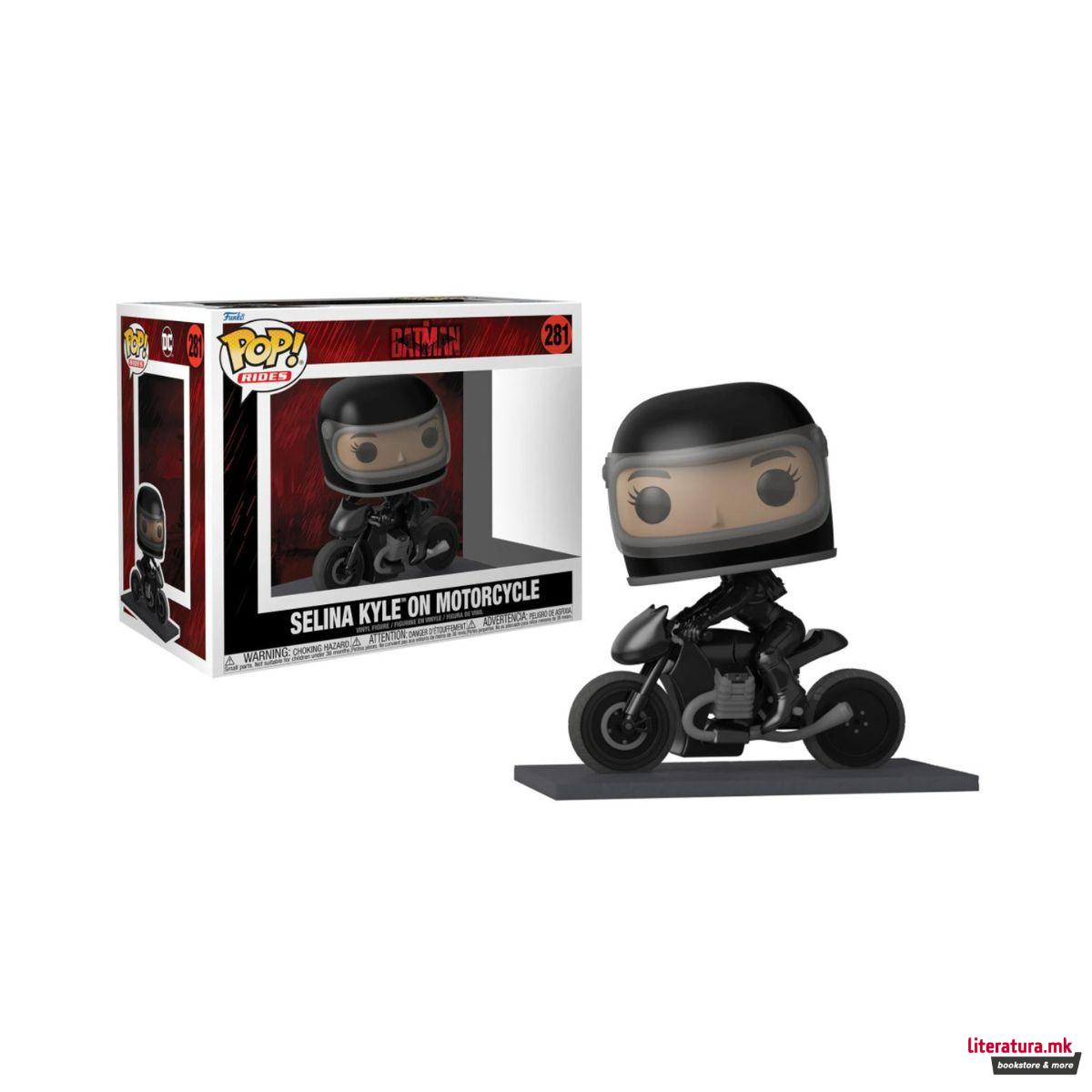 Фигура, POP! Rides, DC: The Batman - Selina Kyle on Motorcycle