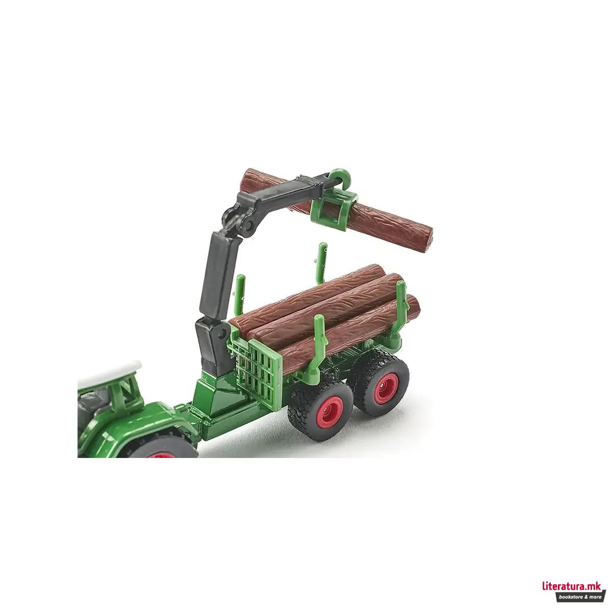 Фигура, Tractor with Forestry Trailer 