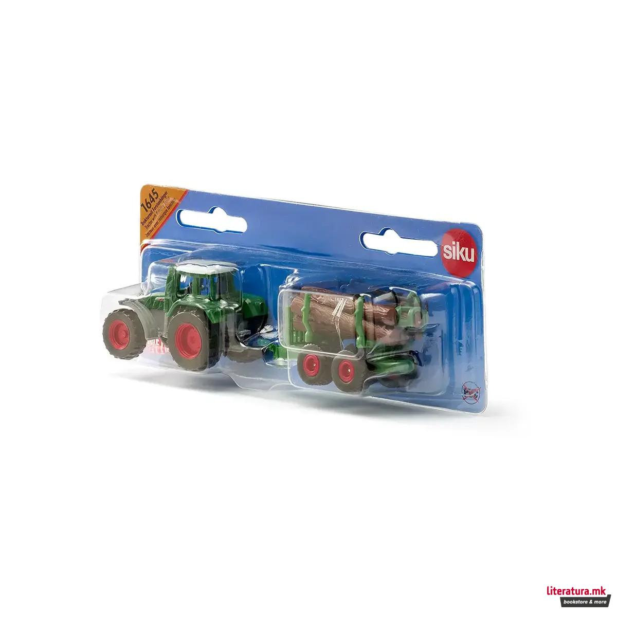 Фигура, Tractor with Forestry Trailer 