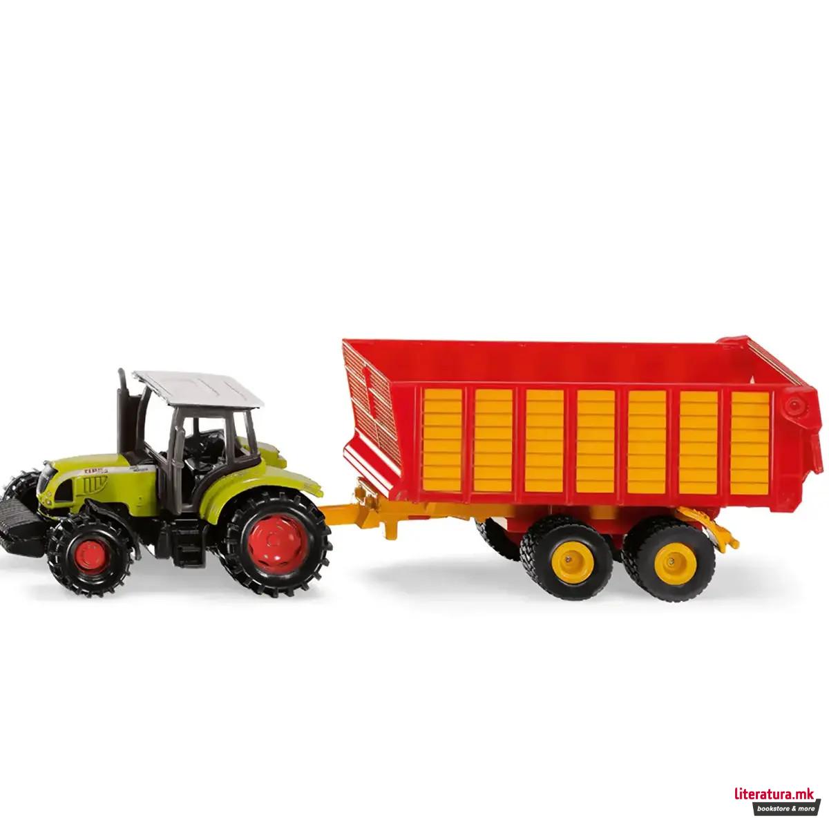 Фигура, Claas Tractor with Silage Trailer 