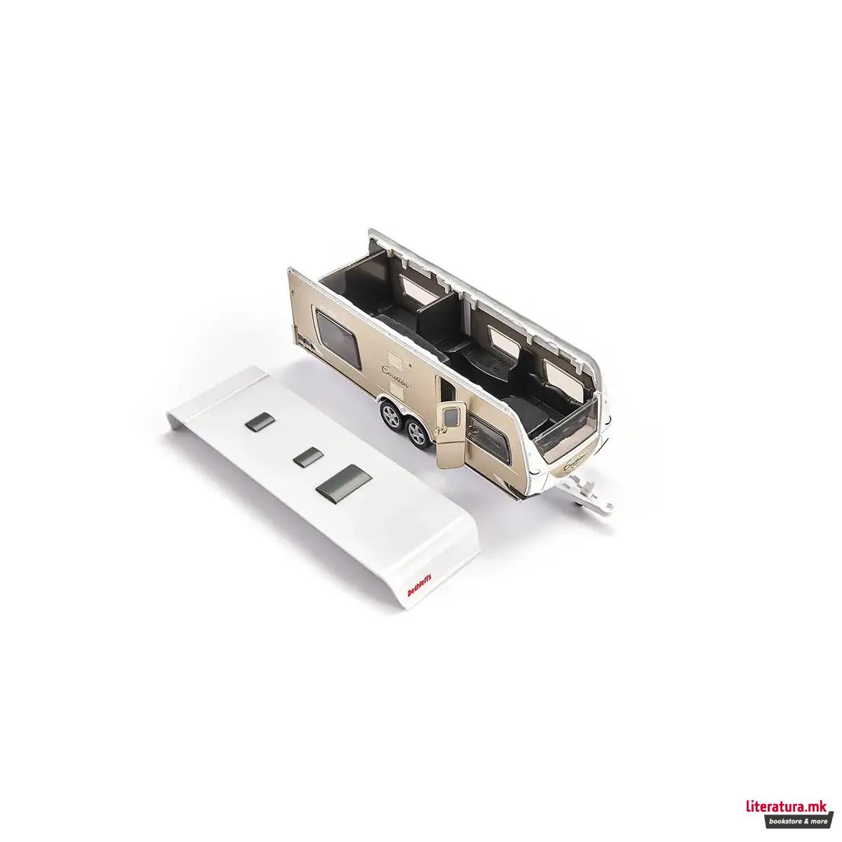 Фигура, Porsche Macan Turbo with Dethleff's Exclusive Emotion Caravan 