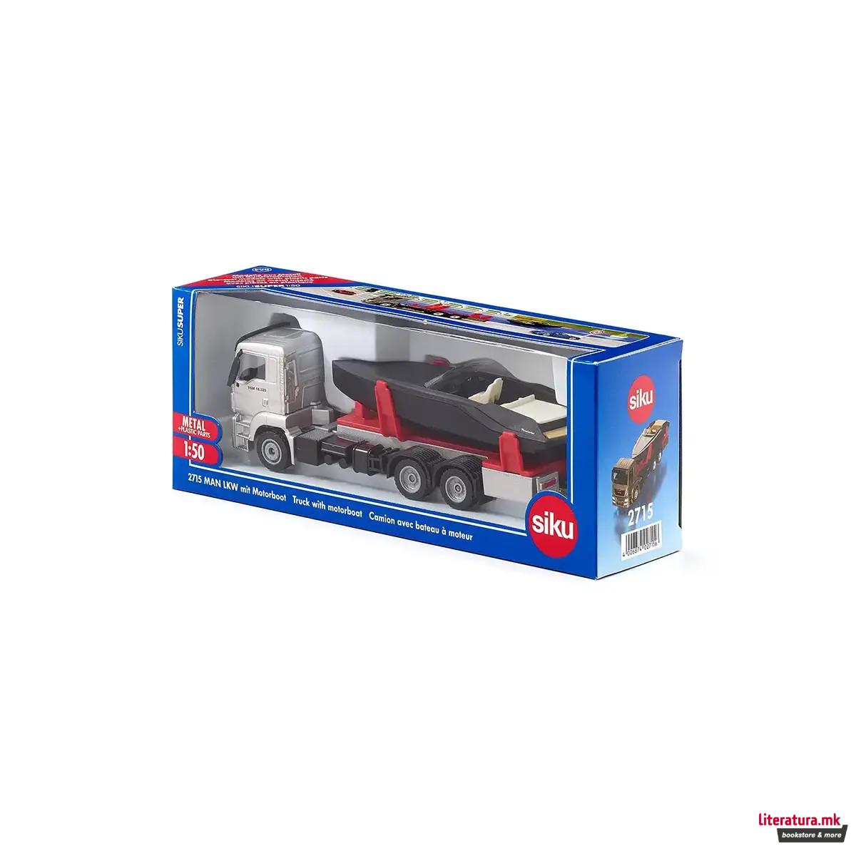 Фигура, MAN Truck with Motorboat 