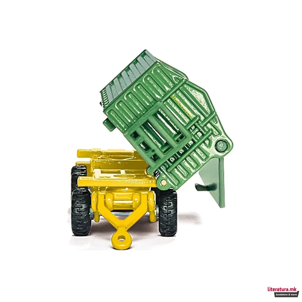 Фигура, John Deere with Front Loader and Trailer 