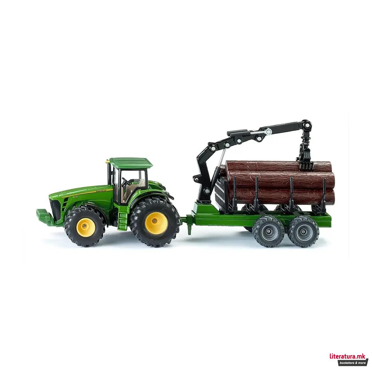 Фигура, Tractor with Forestry Trailer 