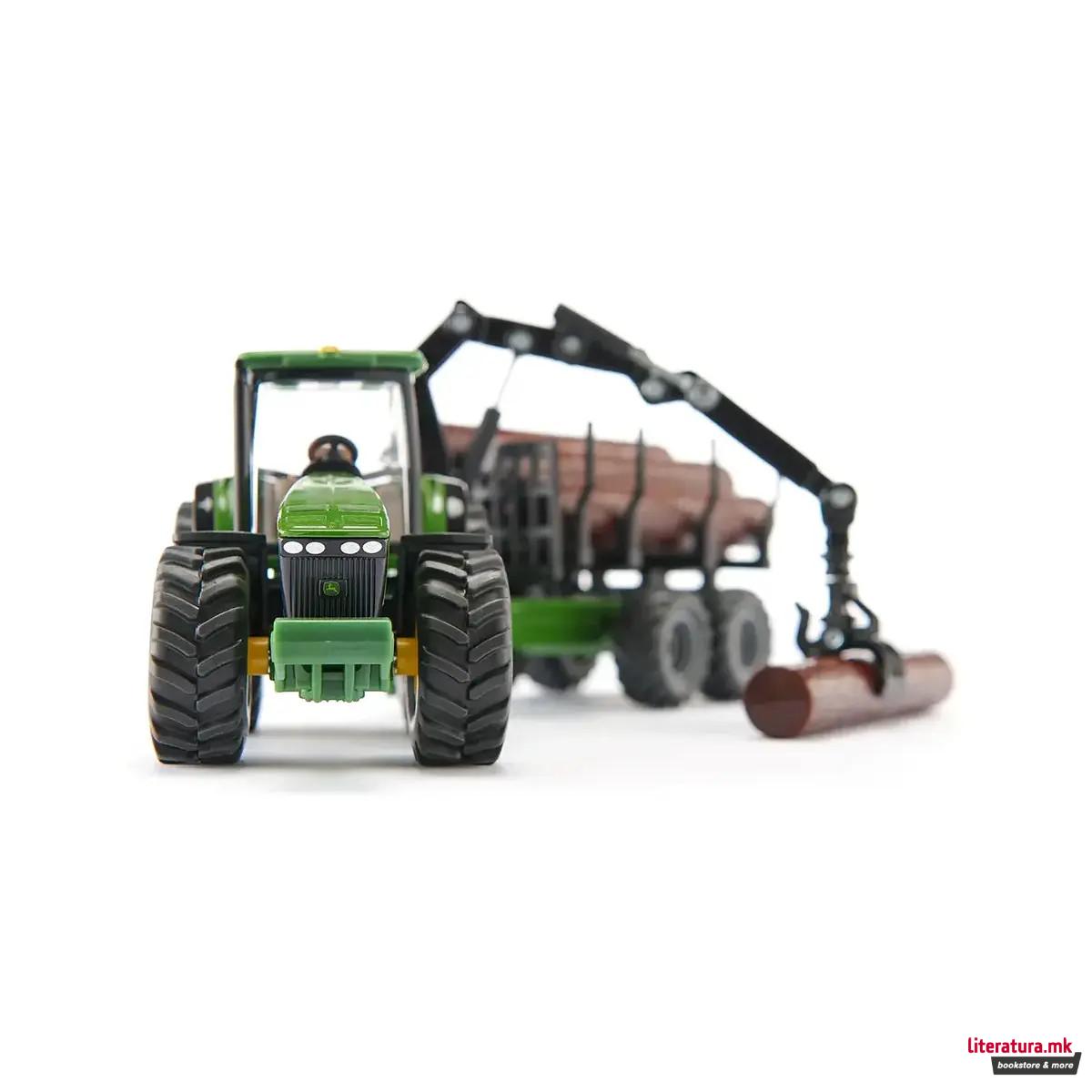 Фигура, Tractor with Forestry Trailer 