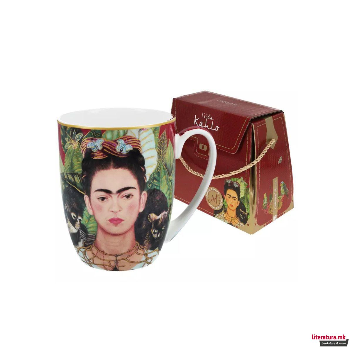 Шолја, Carmani, Frida Kahlo - Self Portrait, 380ml 