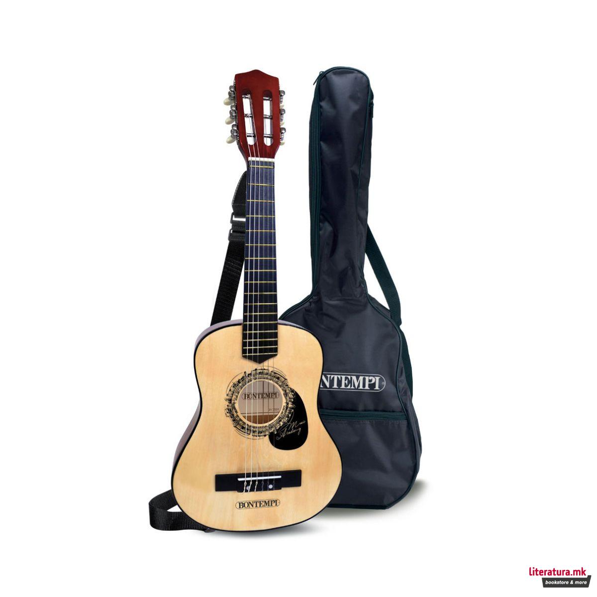 Класична дрвена гитара, iMusic Wooden Guitar, 75cm 