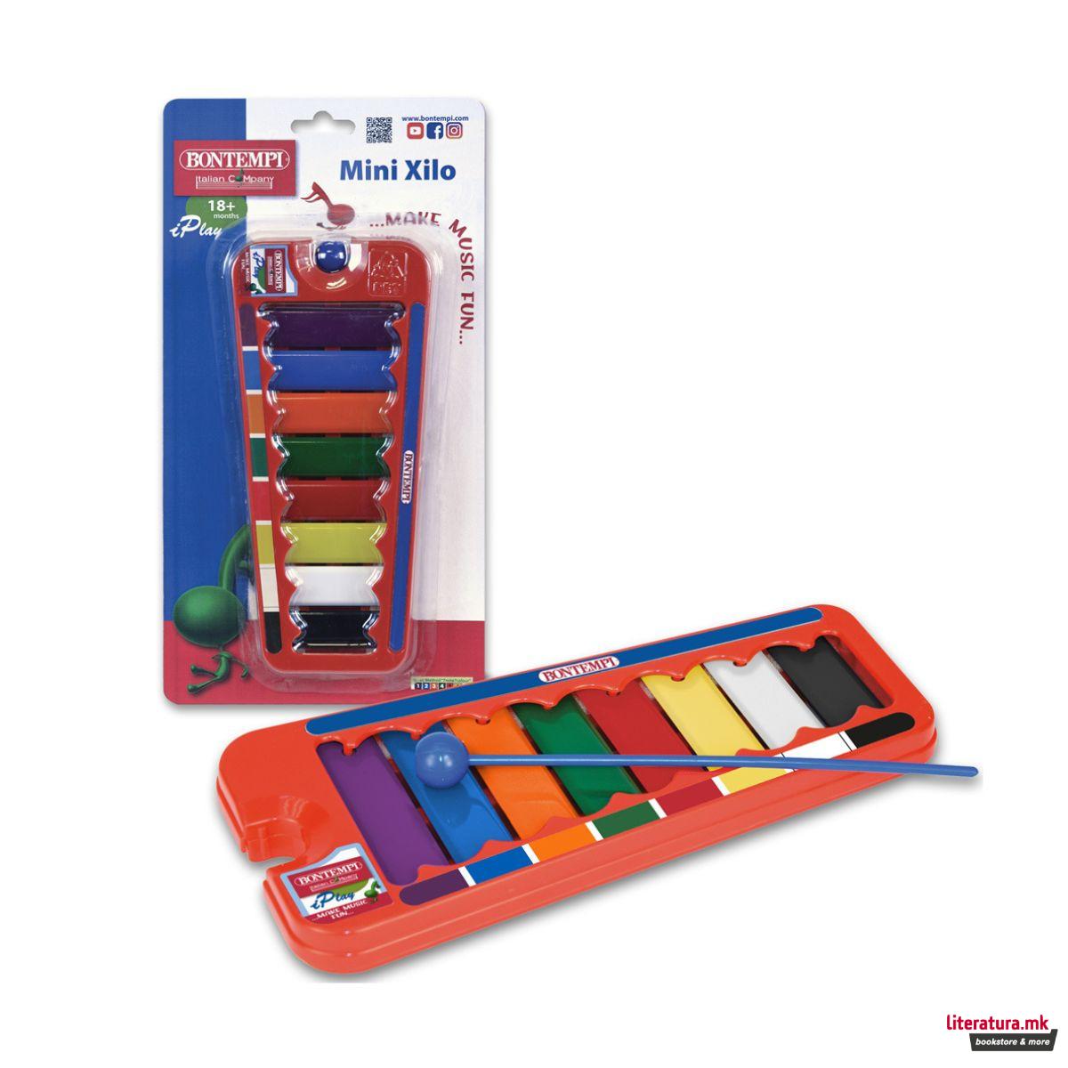 Мини ксилофон, iPlay Mini Xilo, 8 ноти 