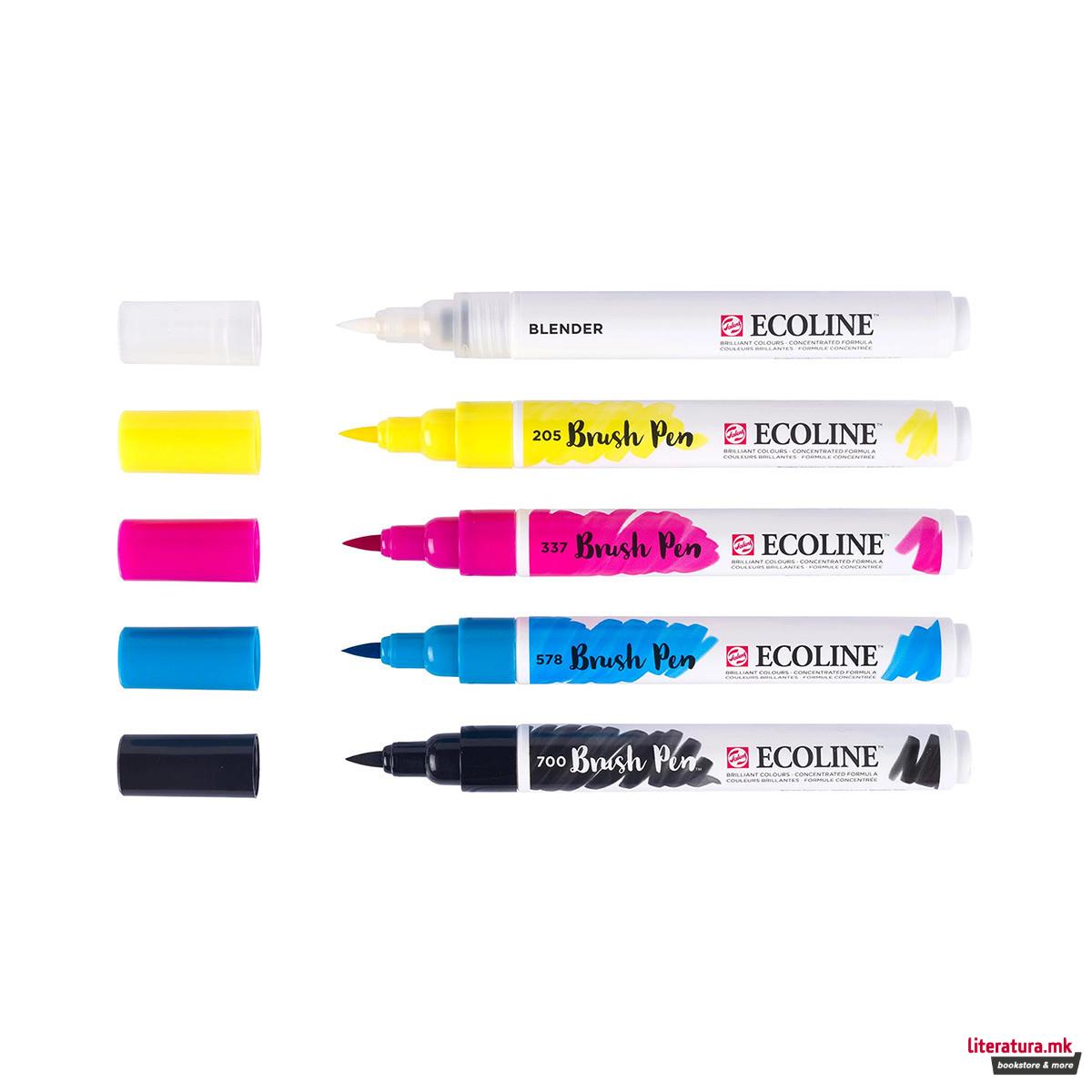 Сет брашпенс, Ecoline - Primary, 5 бои 