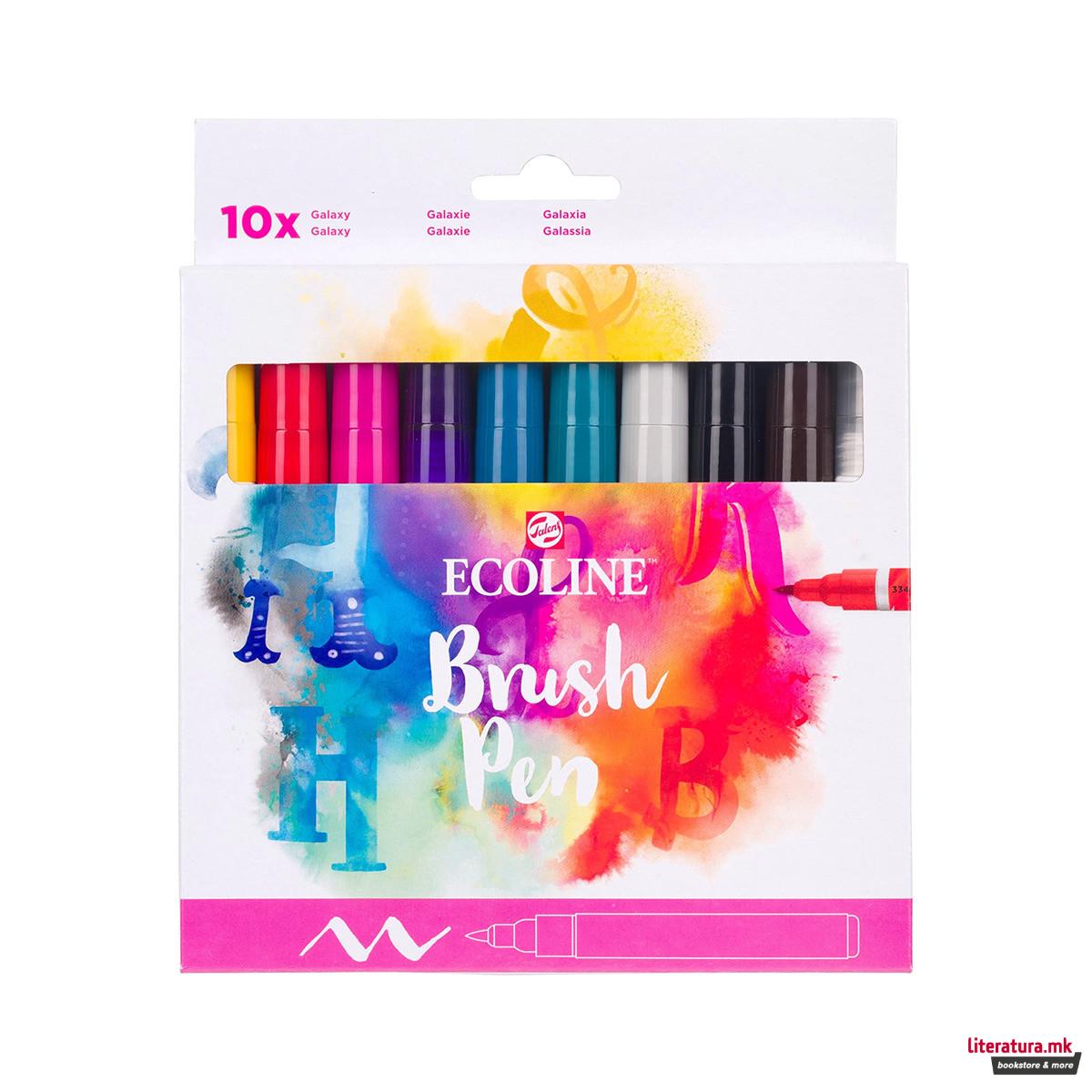 Сет брашпенс, Ecoline - Galaxy, 10 бои 