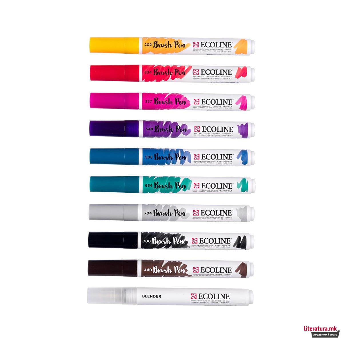 Сет брашпенс, Ecoline - Galaxy, 10 бои 