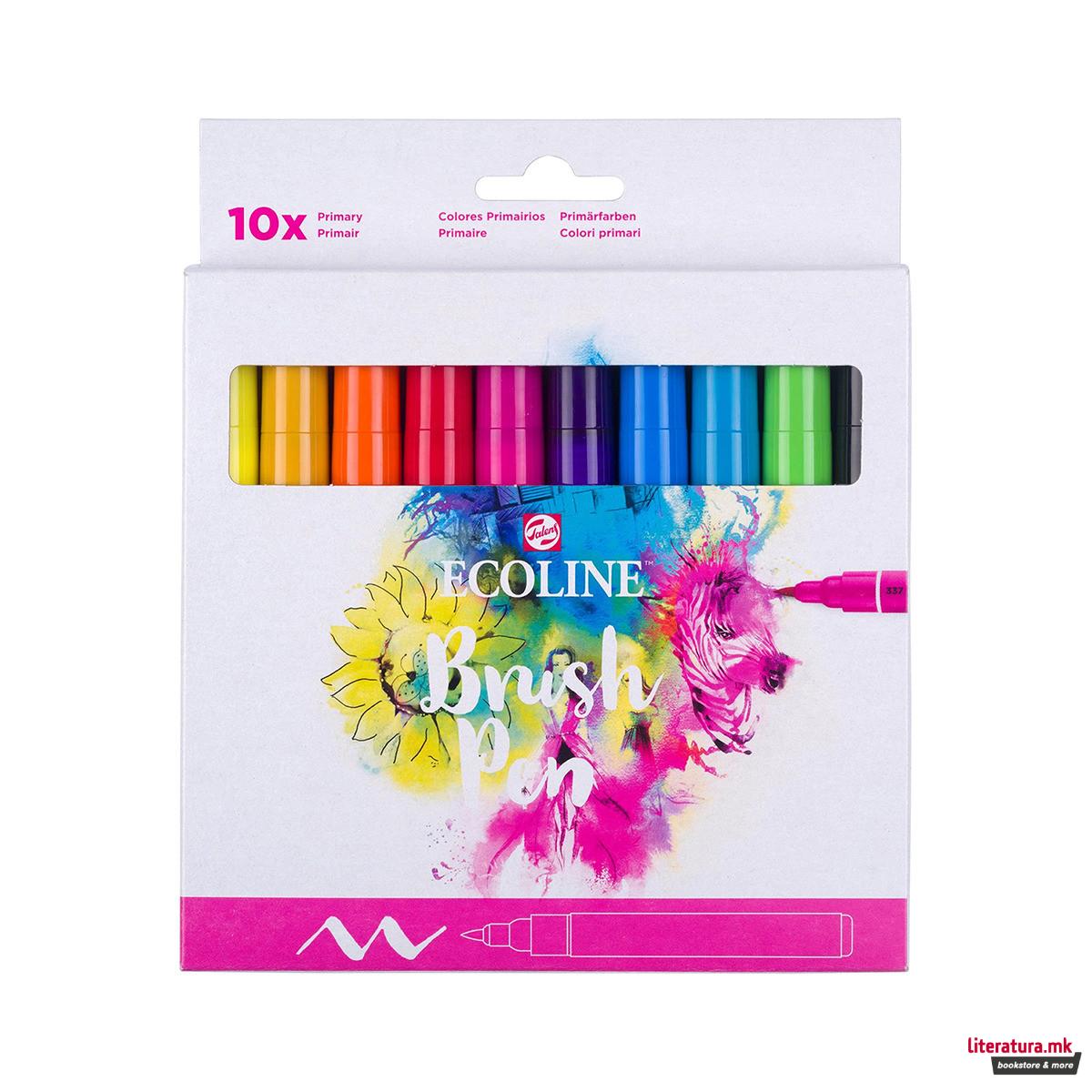 Сет брашпенс, Ecoline - Primary, 10 бои 