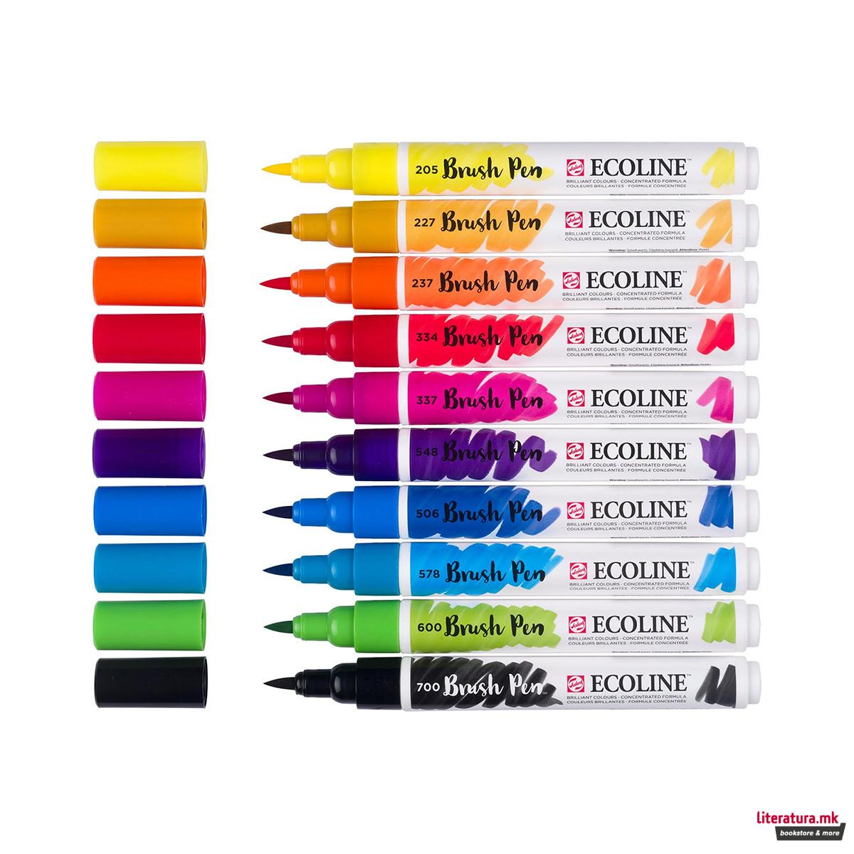 Сет брашпенс, Ecoline - Primary, 10 бои 