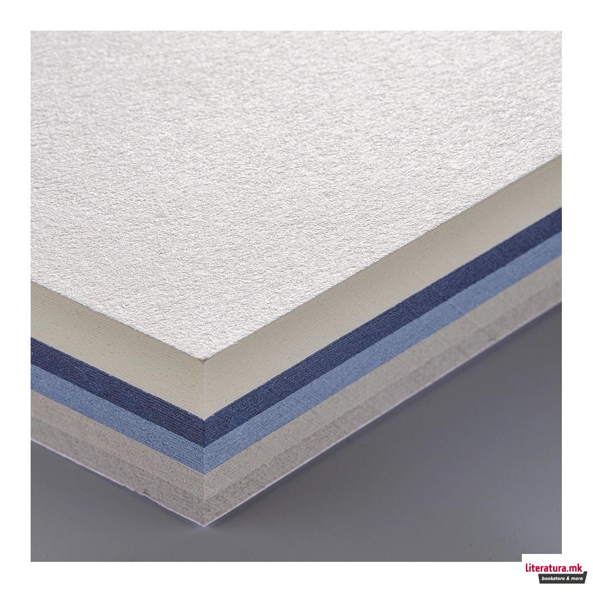 Тонирана хартија - микс, Talens - Cold Colours, A3, 50 листови 