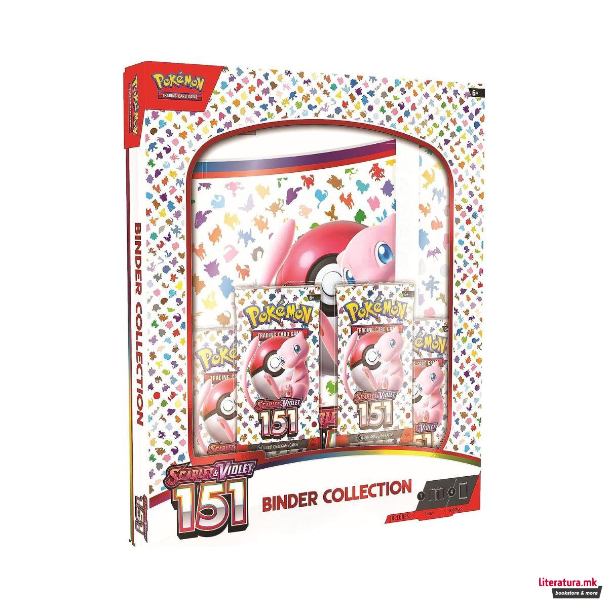 Карти за размена + регистратор, Scarlet & Violet 151 Binder Collection 