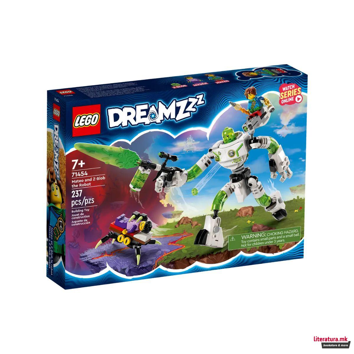 LEGO коцки, Dreamzzz - Mateo and Z-Blob the Robot 