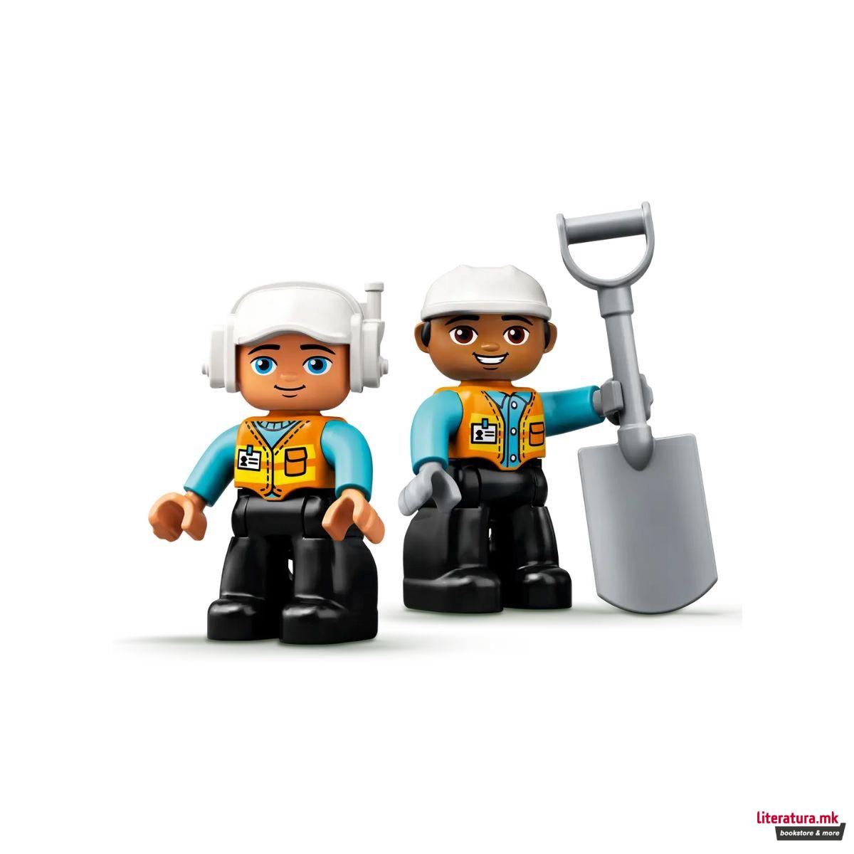 LEGO коцки, Duplo, Truck and Tracked Excavator 