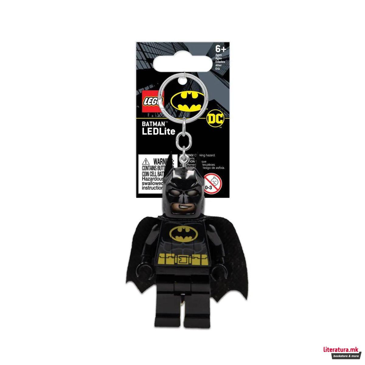 LEGO приврзок за клучеви, DC: Batman Key Light 