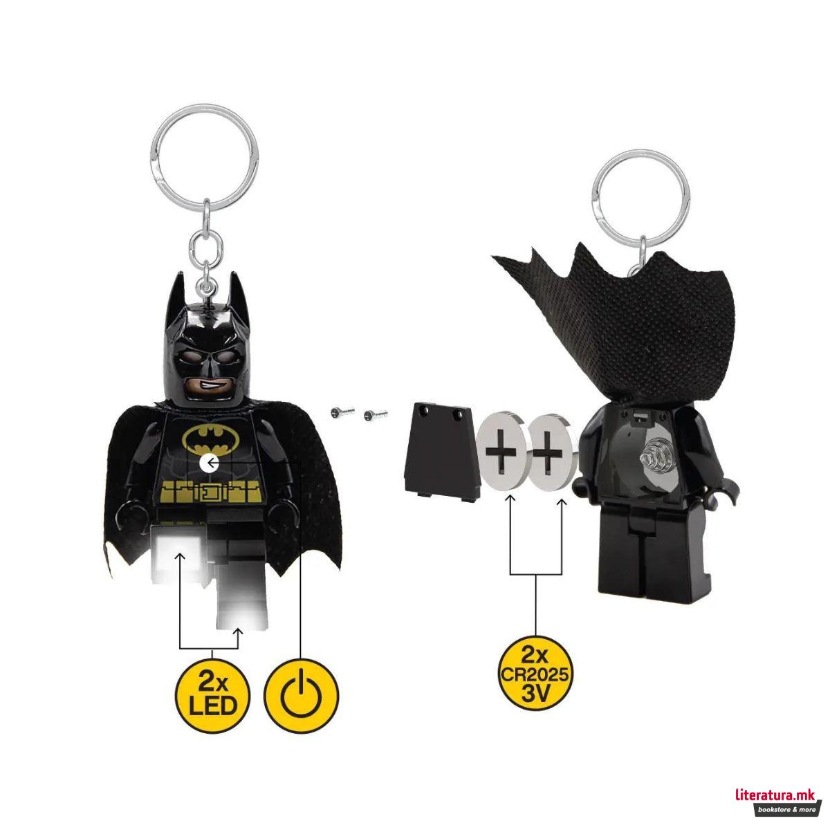LEGO приврзок за клучеви, DC: Batman Key Light 