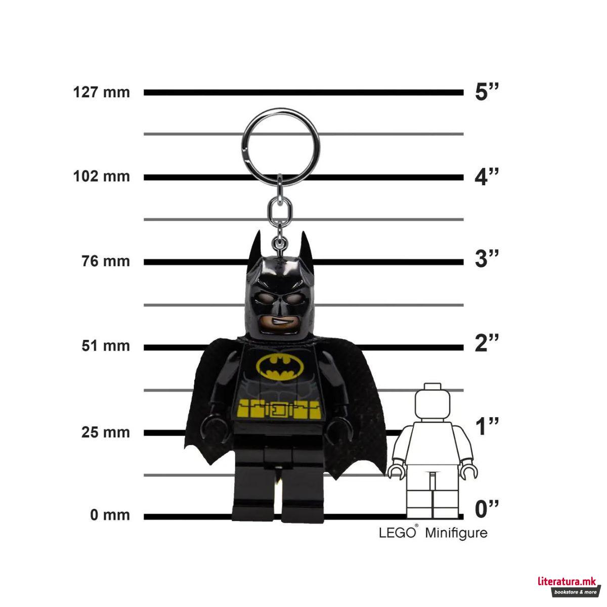 LEGO приврзок за клучеви, DC: Batman Key Light 