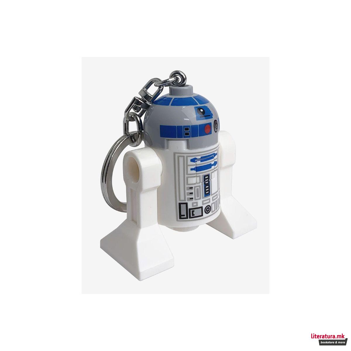 LEGO приврзок за клучеви, Star Wars - R2D2 