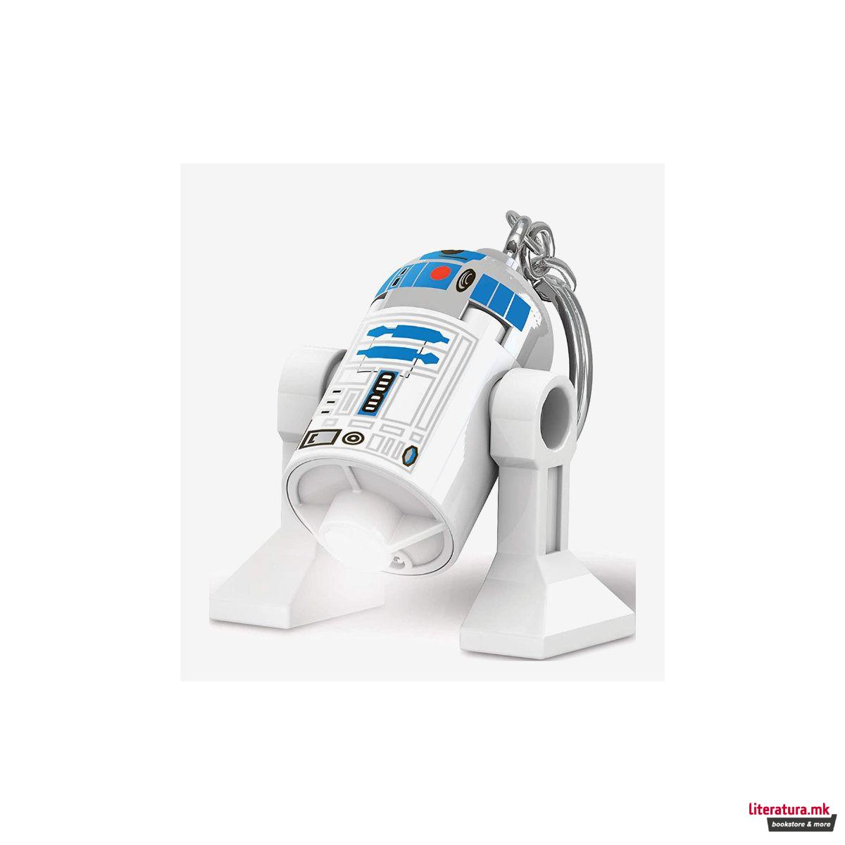 LEGO приврзок за клучеви, Star Wars - R2D2 