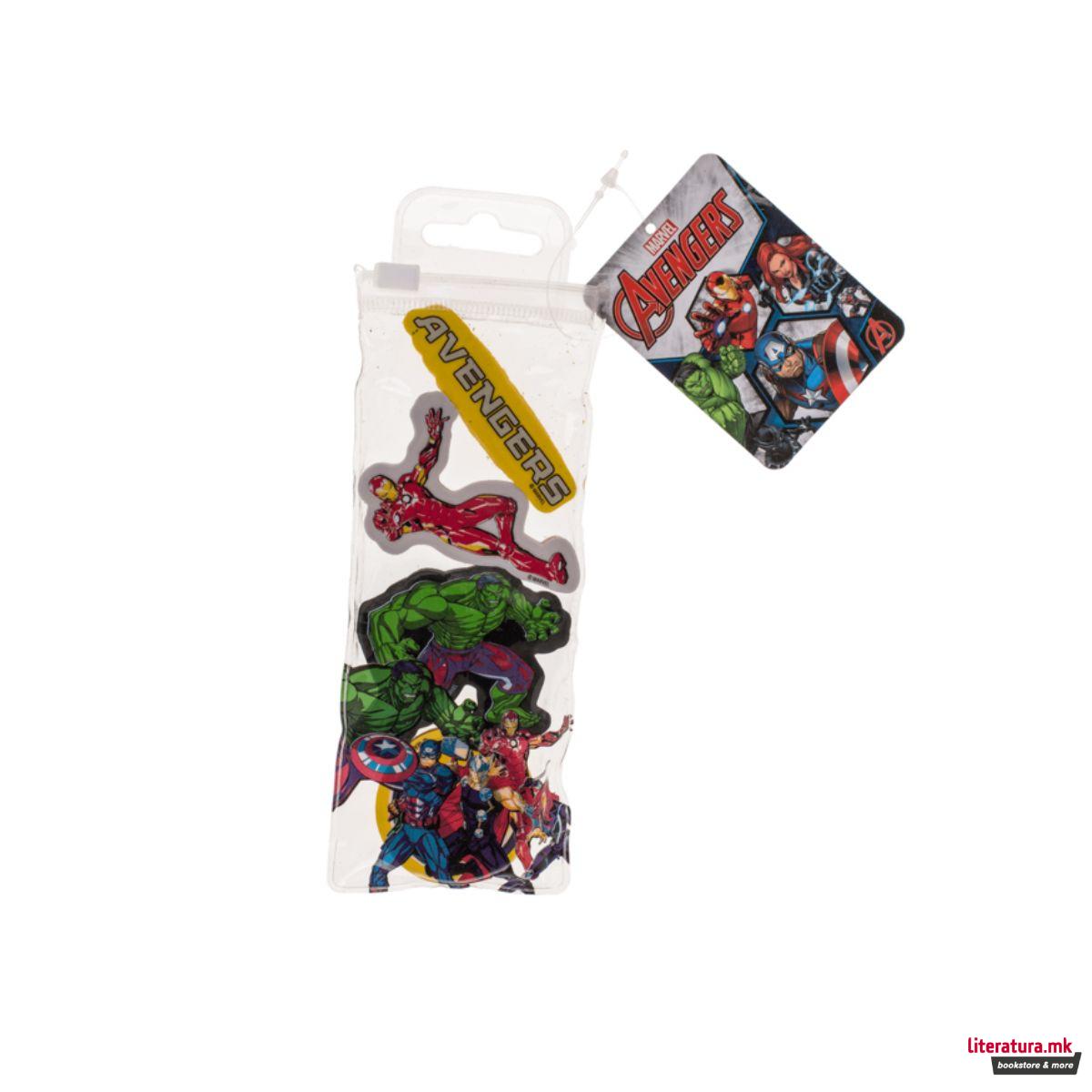 Сет гуми за бришење, Marvel: Avengers, 1/4 