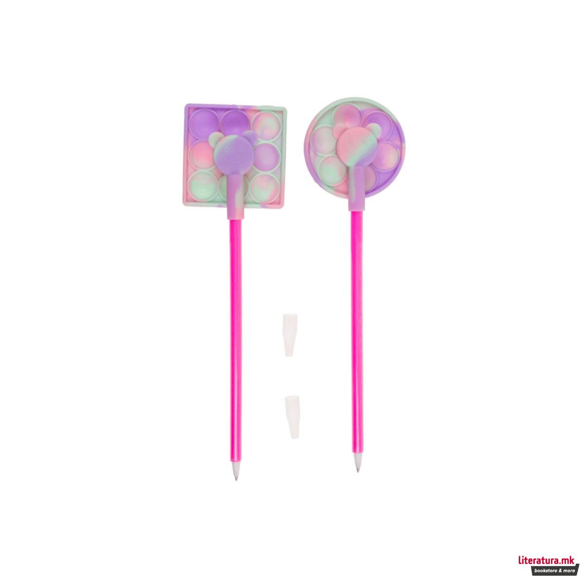 Пенкало, Fidget Pop Spinner, 6 дизајни 