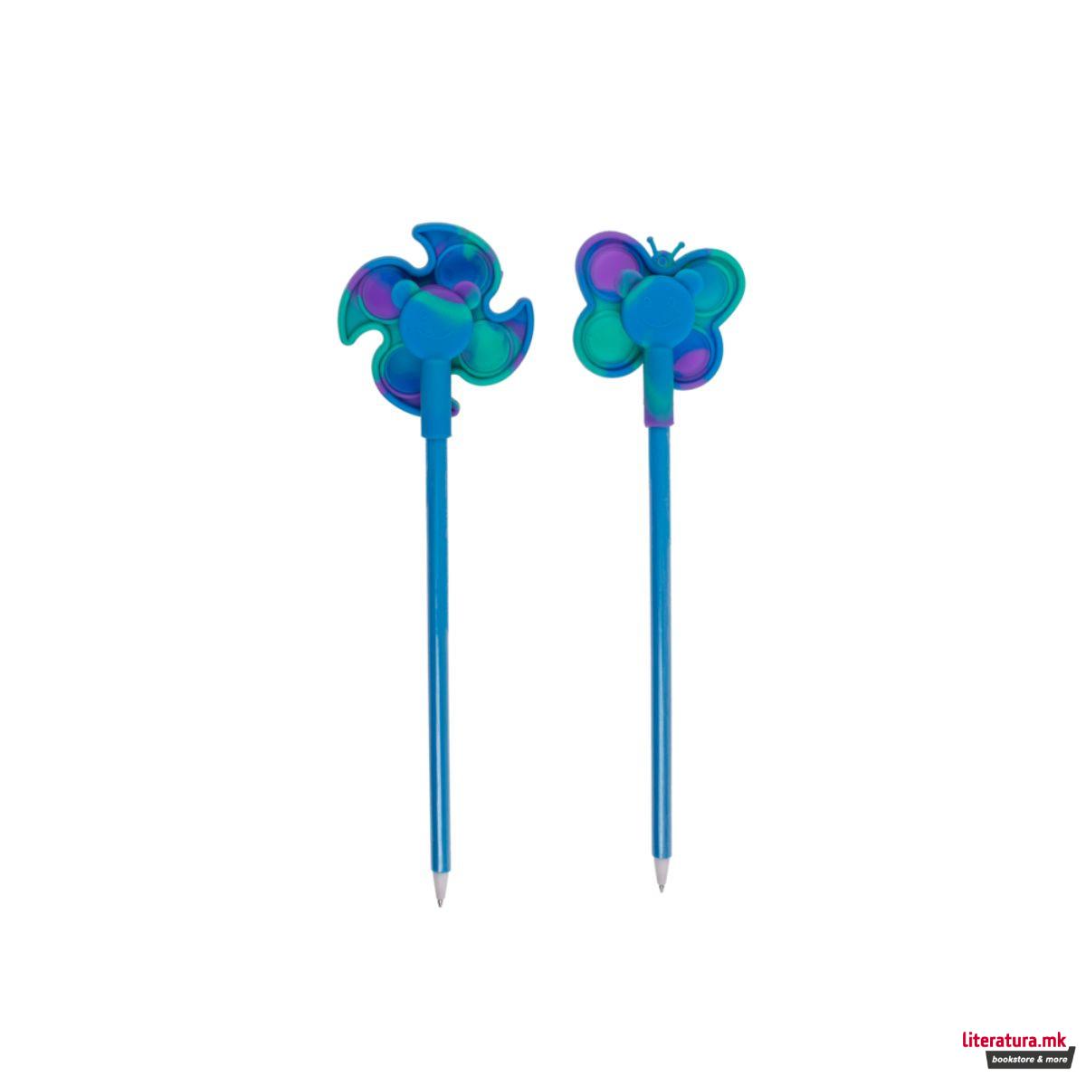 Пенкало, Fidget Pop Spinner, 6 дизајни 