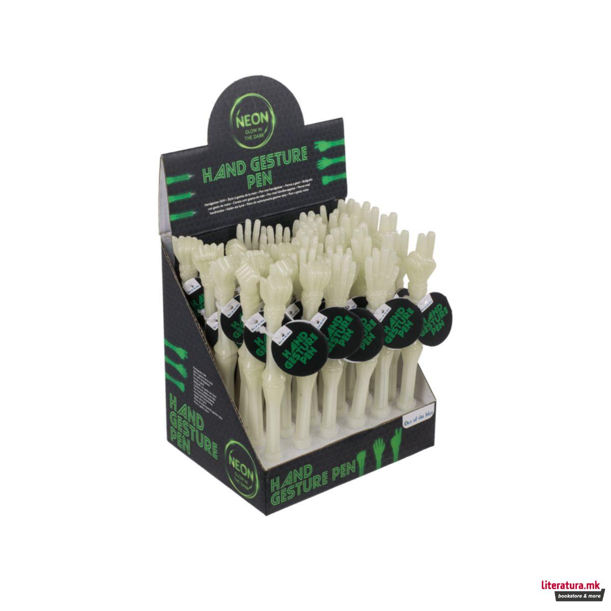 Пенкало, Hand Gestures (Glow-in-the-dark), 3 дизајни