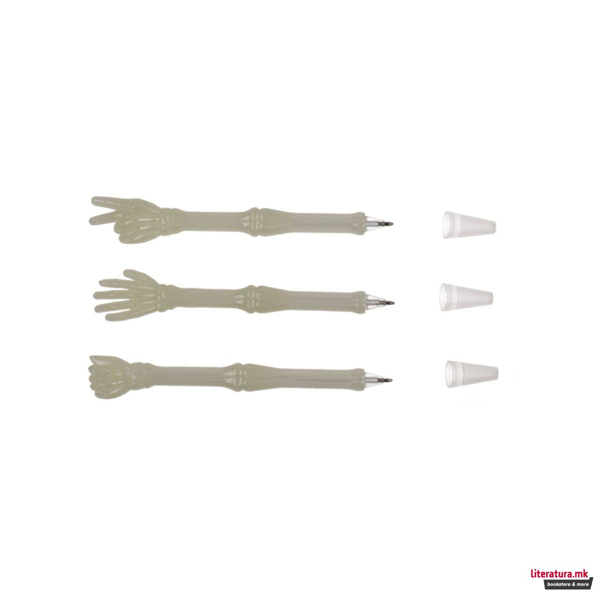 Пенкало, Hand Gestures (Glow-in-the-dark), 3 дизајни