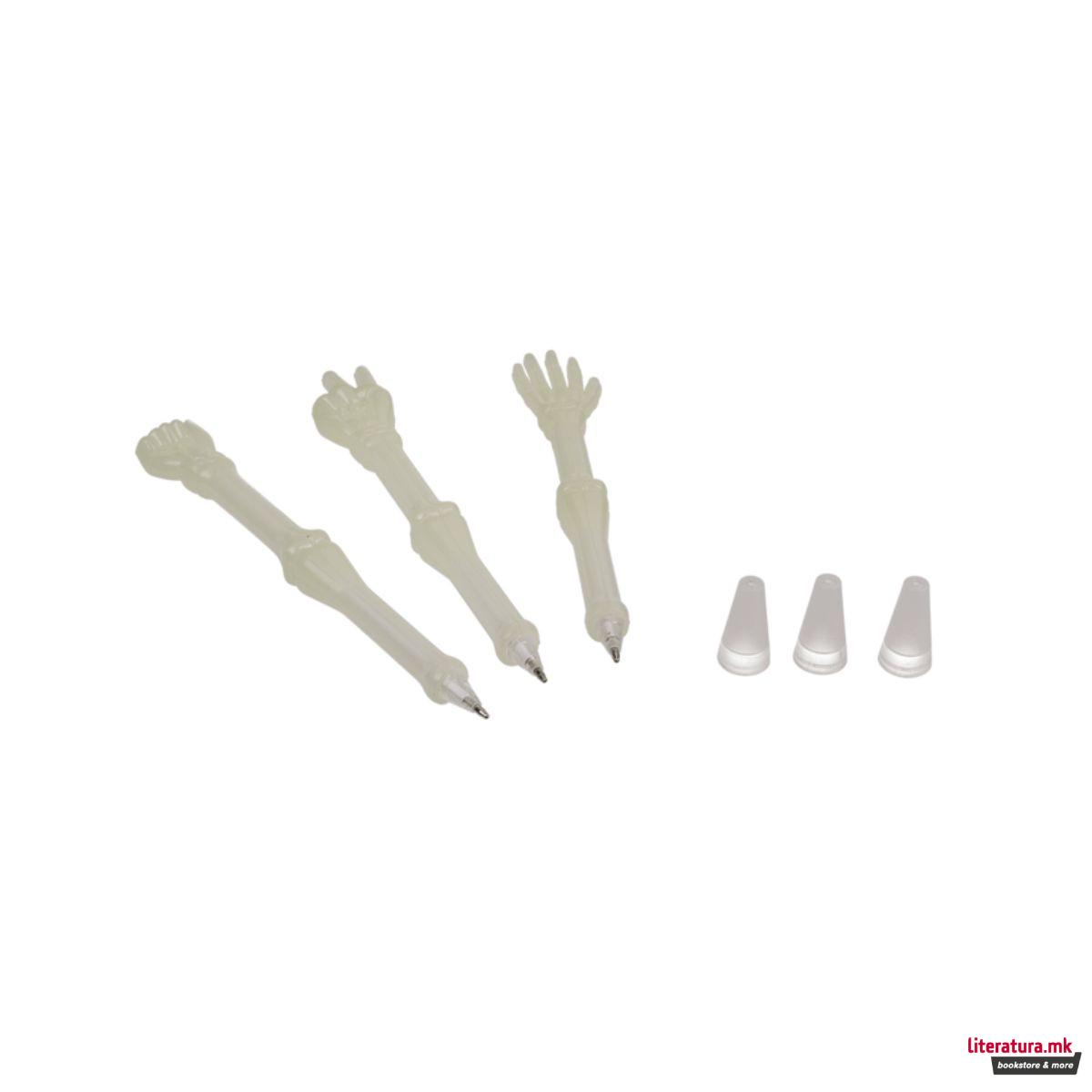 Пенкало, Hand Gestures (Glow-in-the-dark), 3 дизајни