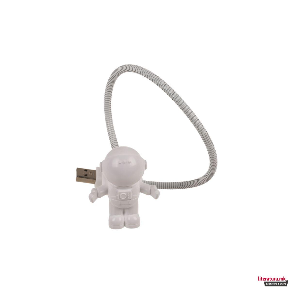 USB LED ламбичка - Астронаут 