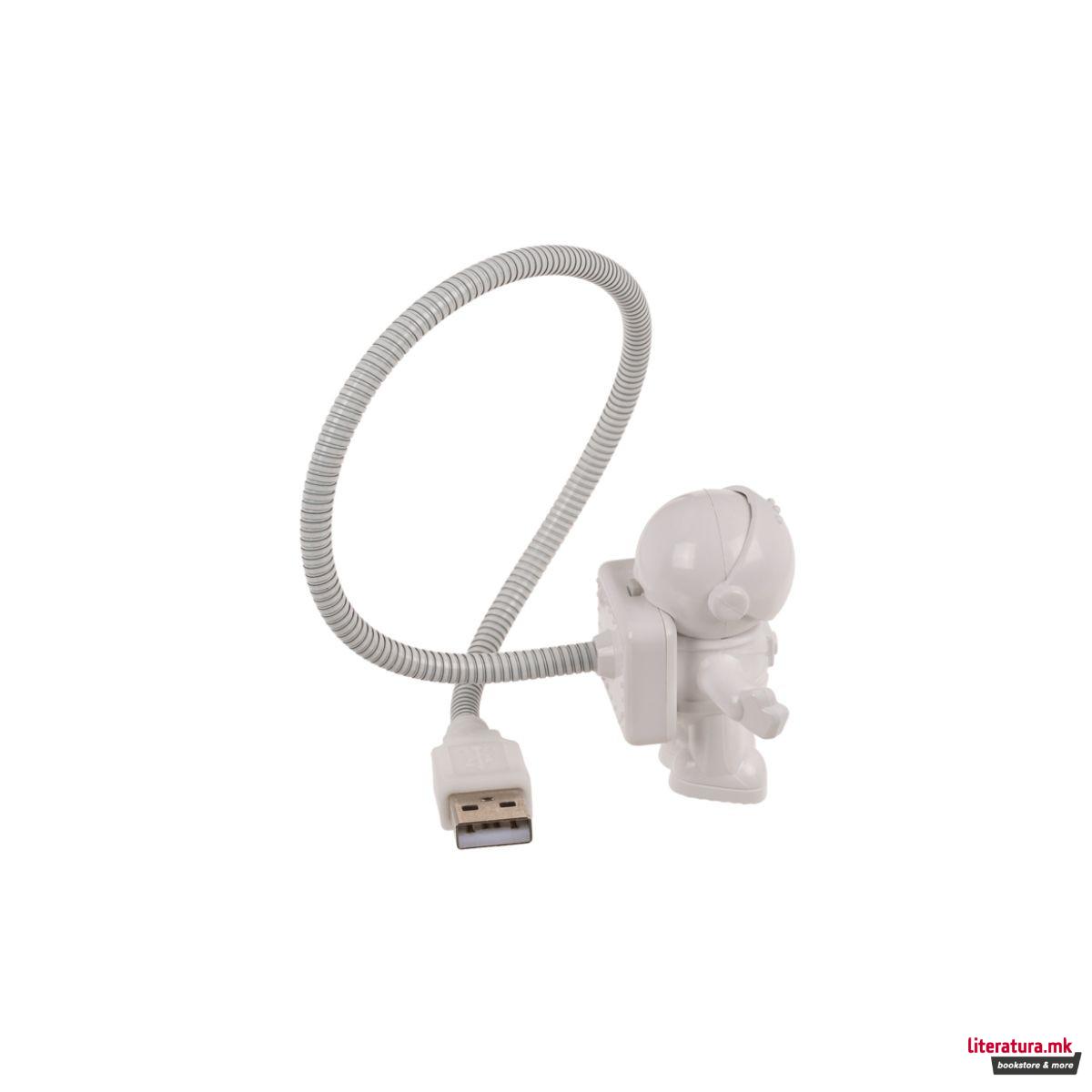 USB LED ламбичка - Астронаут 