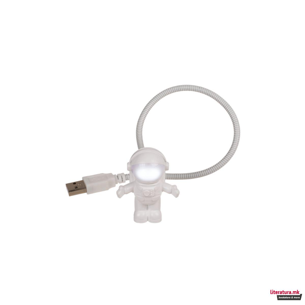 USB LED ламбичка - Астронаут 