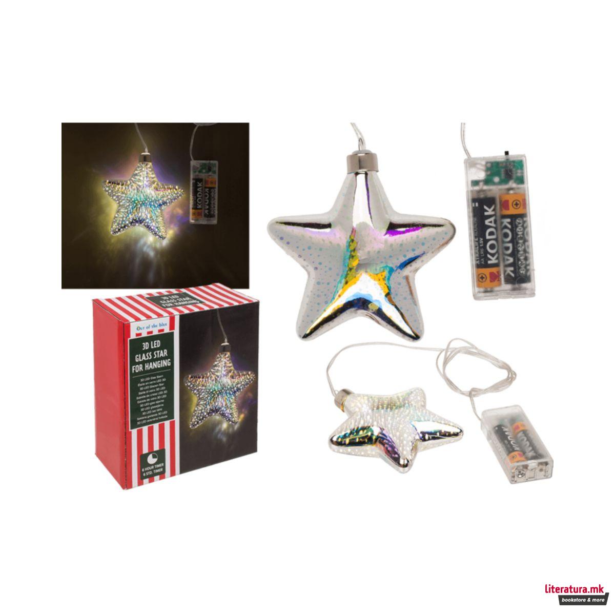 3D LED сијаличка - Ѕвезда 
