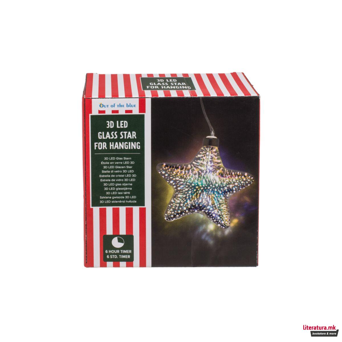 3D LED сијаличка - Ѕвезда 