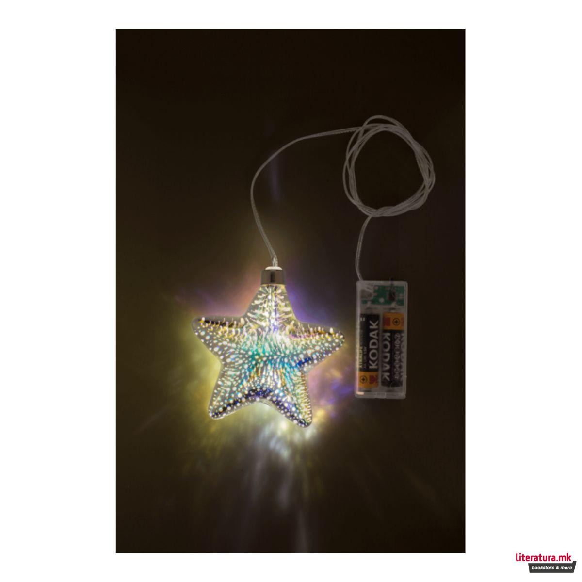 3D LED сијаличка - Ѕвезда 
