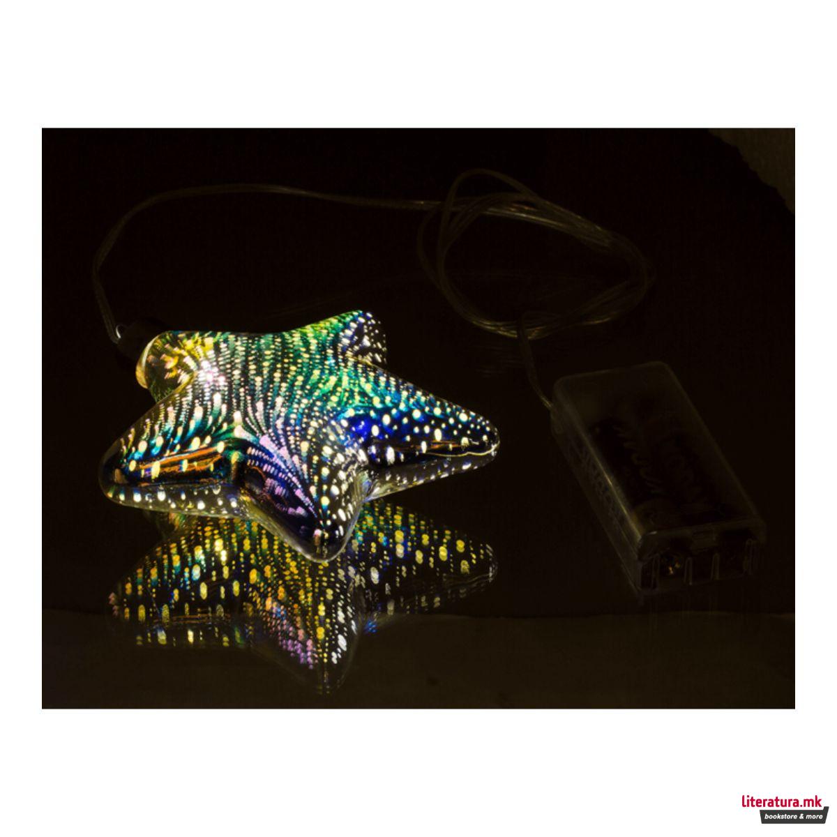 3D LED сијаличка - Ѕвезда 