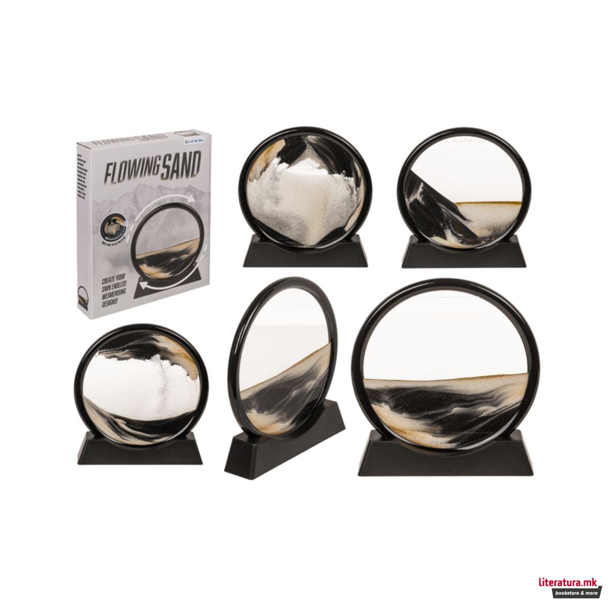 Декоративна фигура со песок, Flowing Sand 