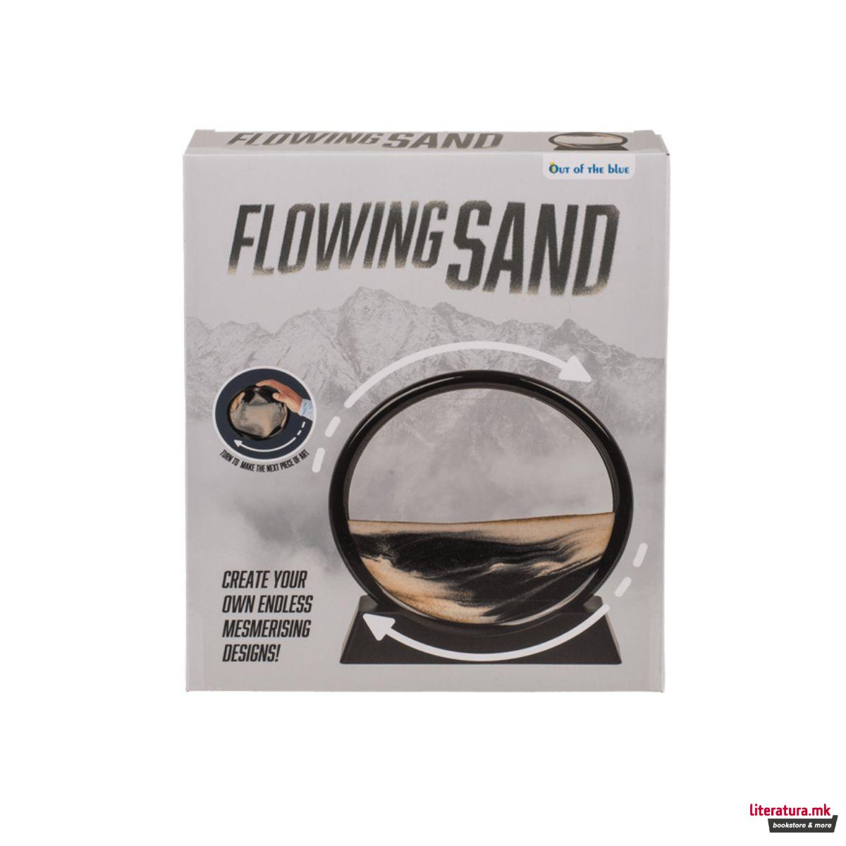 Декоративна фигура со песок, Flowing Sand 